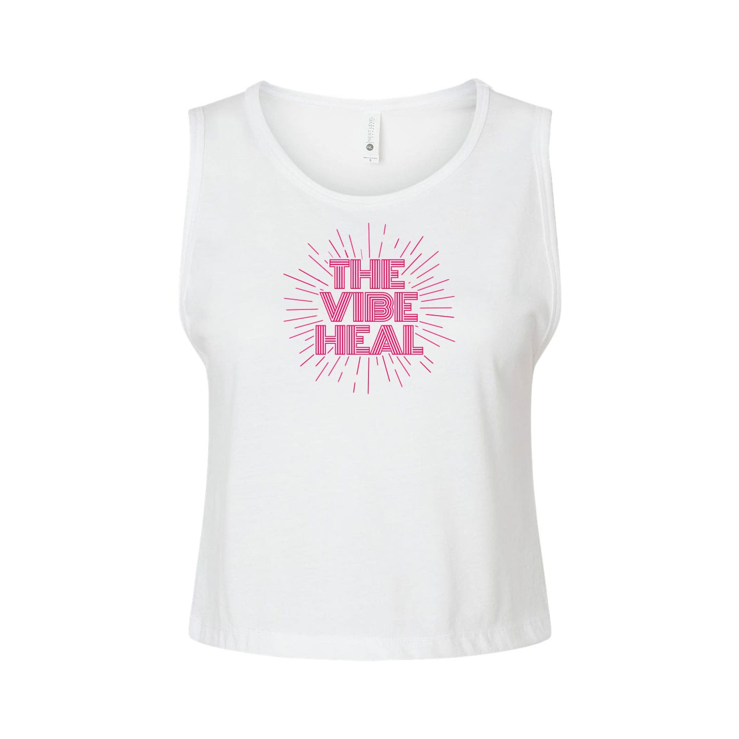 Festival Crop Tank (White)